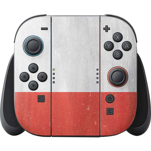 Italy Flag Distressed Nintendo Skins